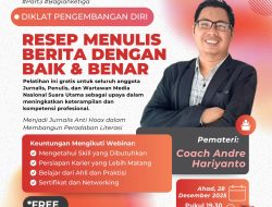 Di Ikuti 30 Peserta, Diklat Jurnalis Ar Learning Center 2025 Berlangsung Sukses 